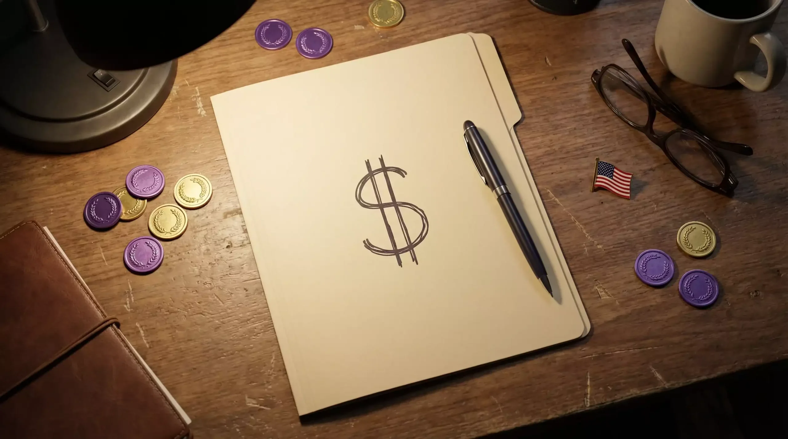 Tax documents and sweepstakes casino winnings concept for IRS reporting