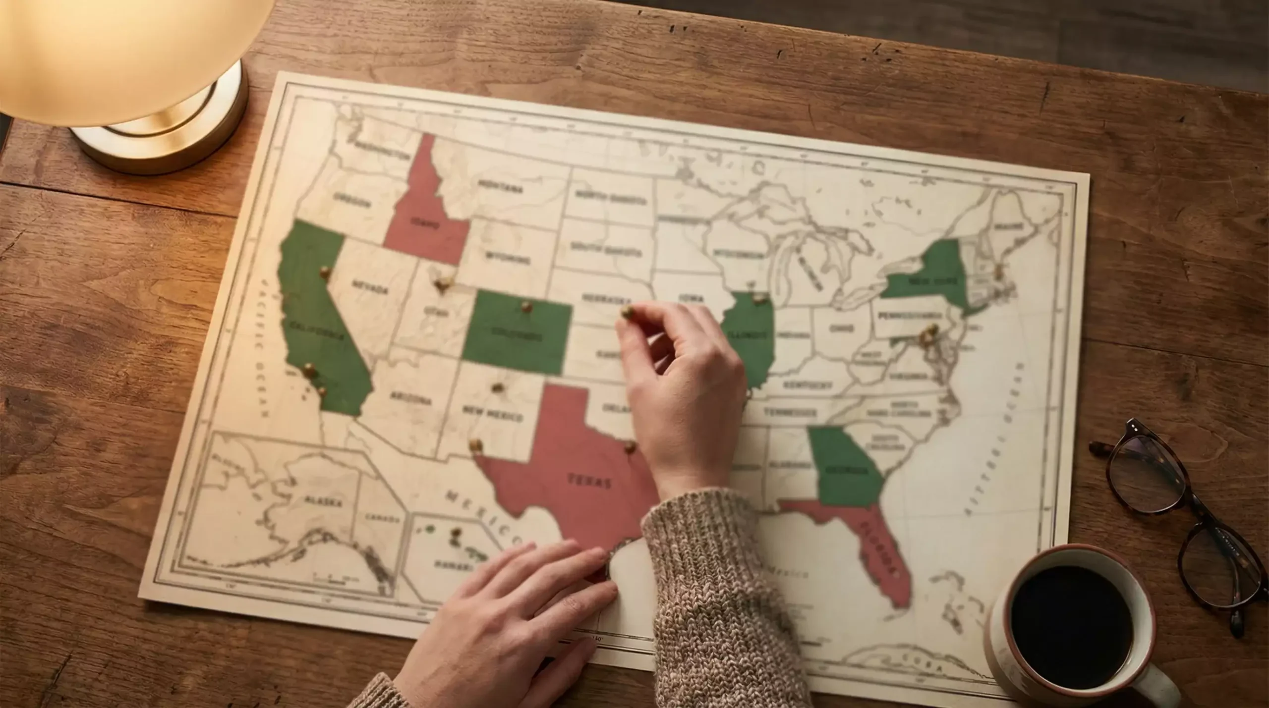 Sweepstakes casinos legal states US map 2026